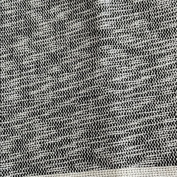 Be Mine Custom Embroidered Table Placemats Black Cream 19” by 13.75” Set Flaw - Picture 6 of 8